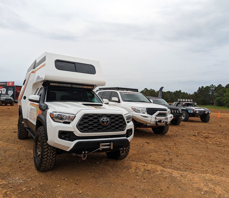 Vehicle on display at the Toyota Jamboree Vehicle Showcase